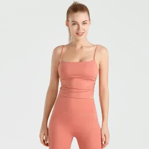 Backless Yoga Camisole Top