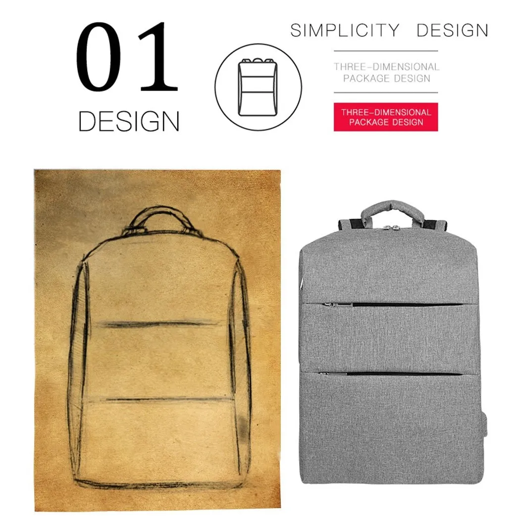 Backpack USB Charging <br> Canvas