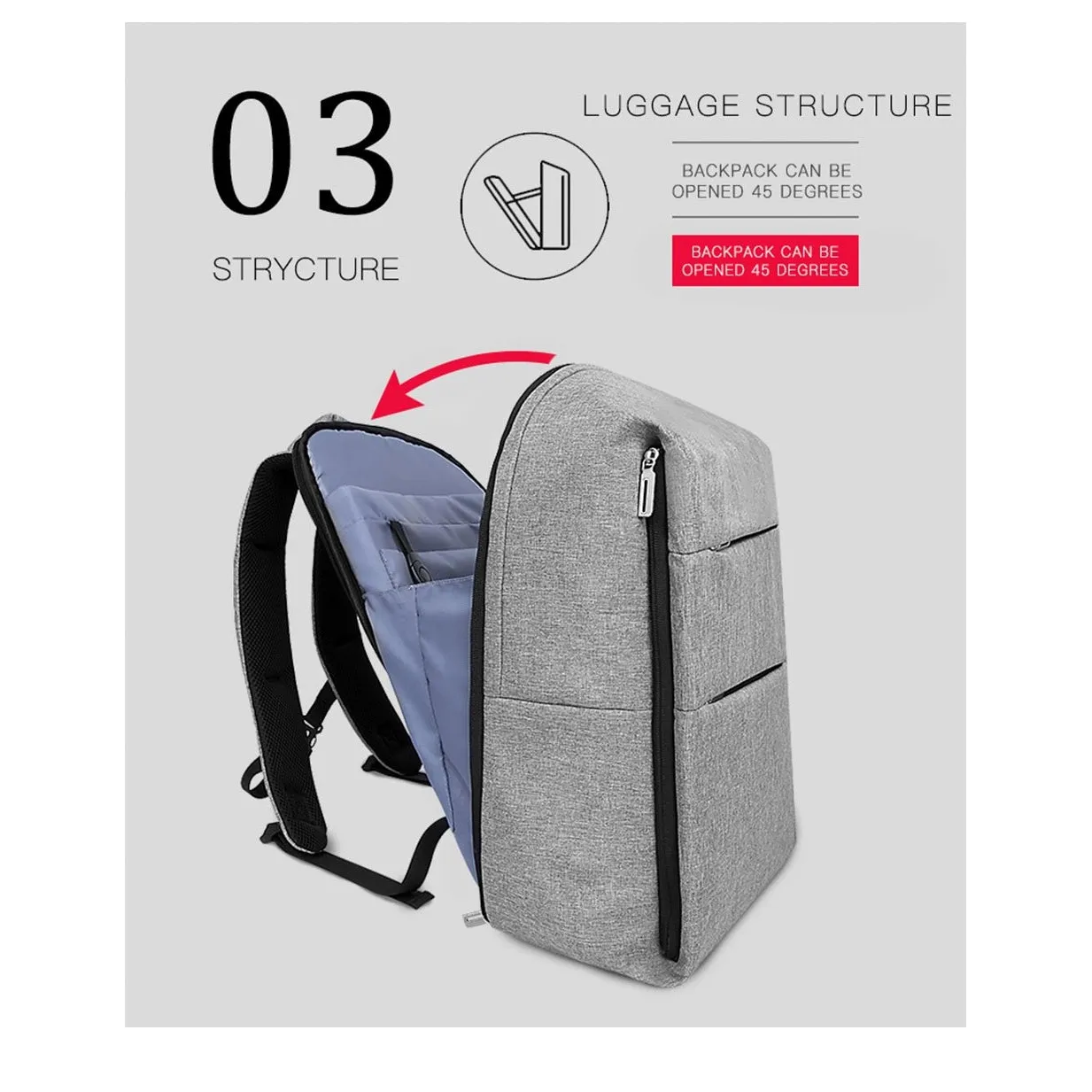 Backpack USB Charging <br> Canvas