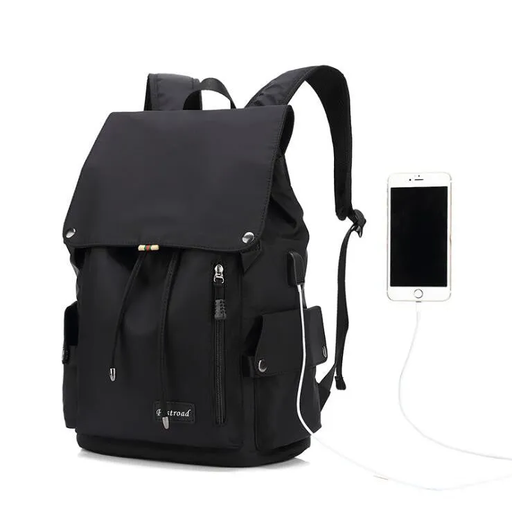 Backpack USB Charging<br> Nylon