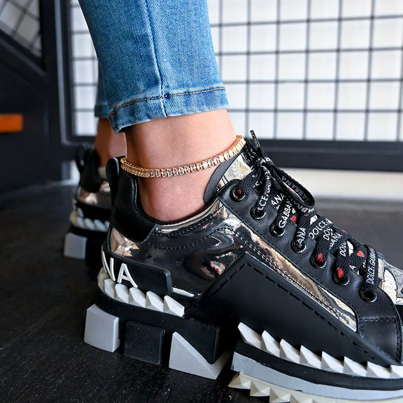 Baguette Tennis Anklet