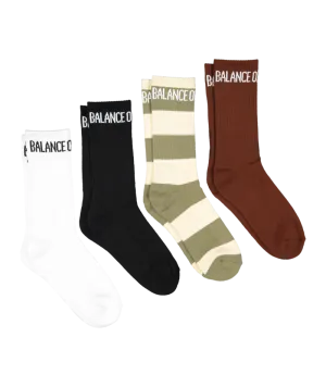 Balance Seasonal Sock 4 Pack
