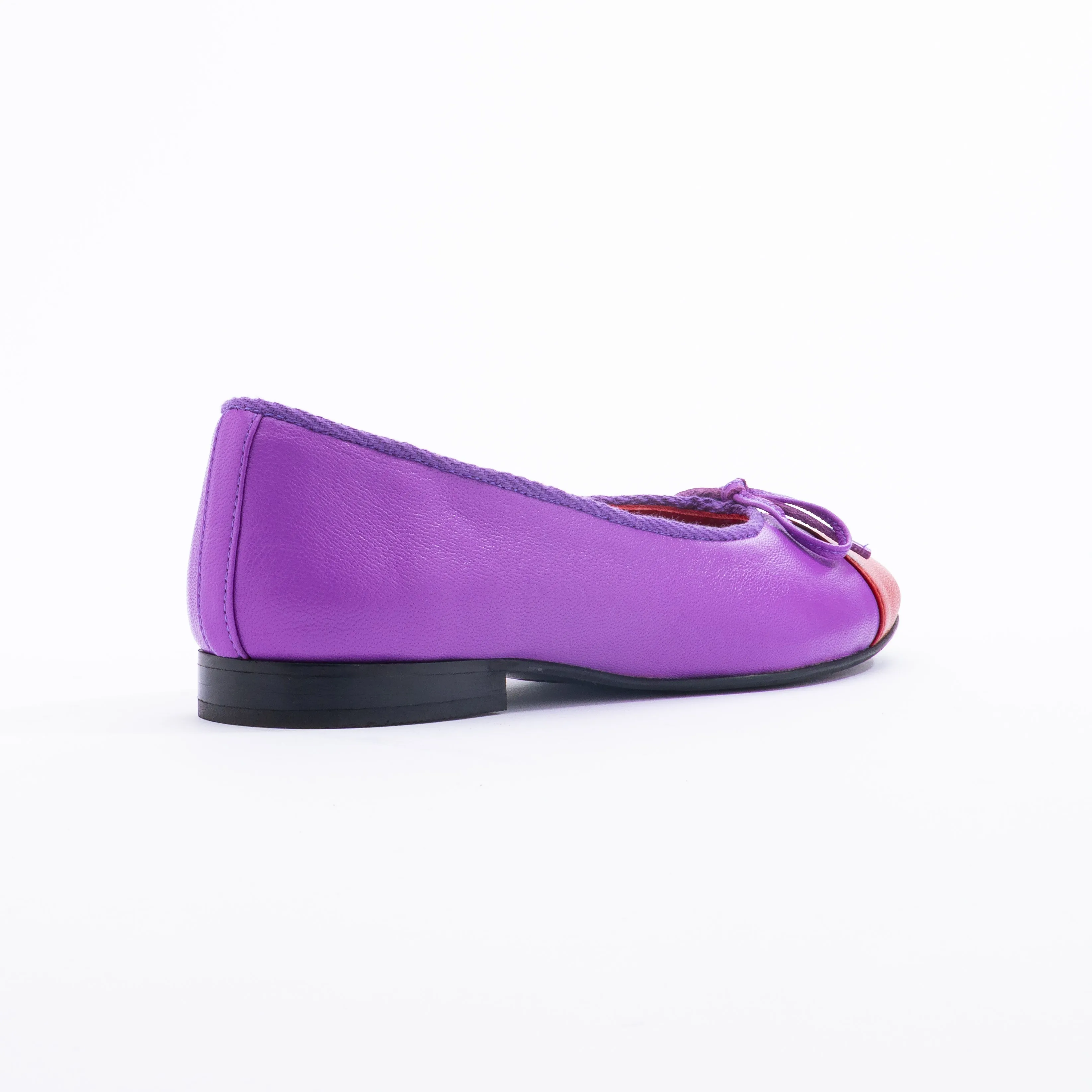 BALLERINA Bow Flats - Violet