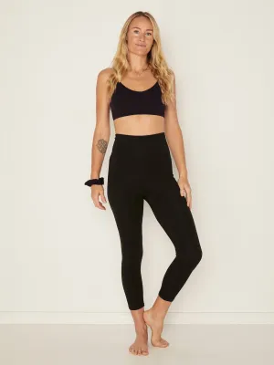 Bamboo 3/4 Tights 2.0 - Black