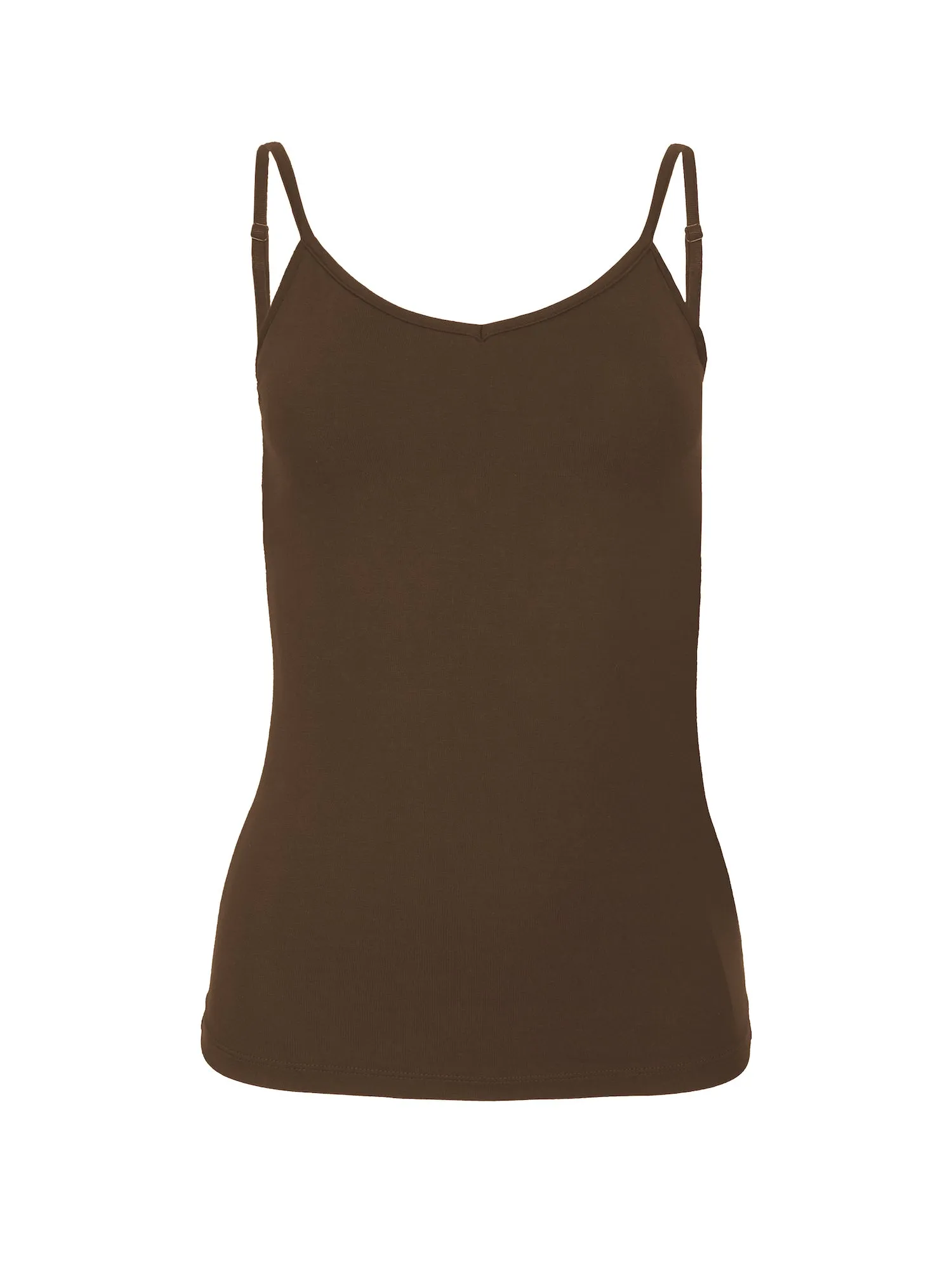 Bamboo Body Singlet 2.0 - Cocoa