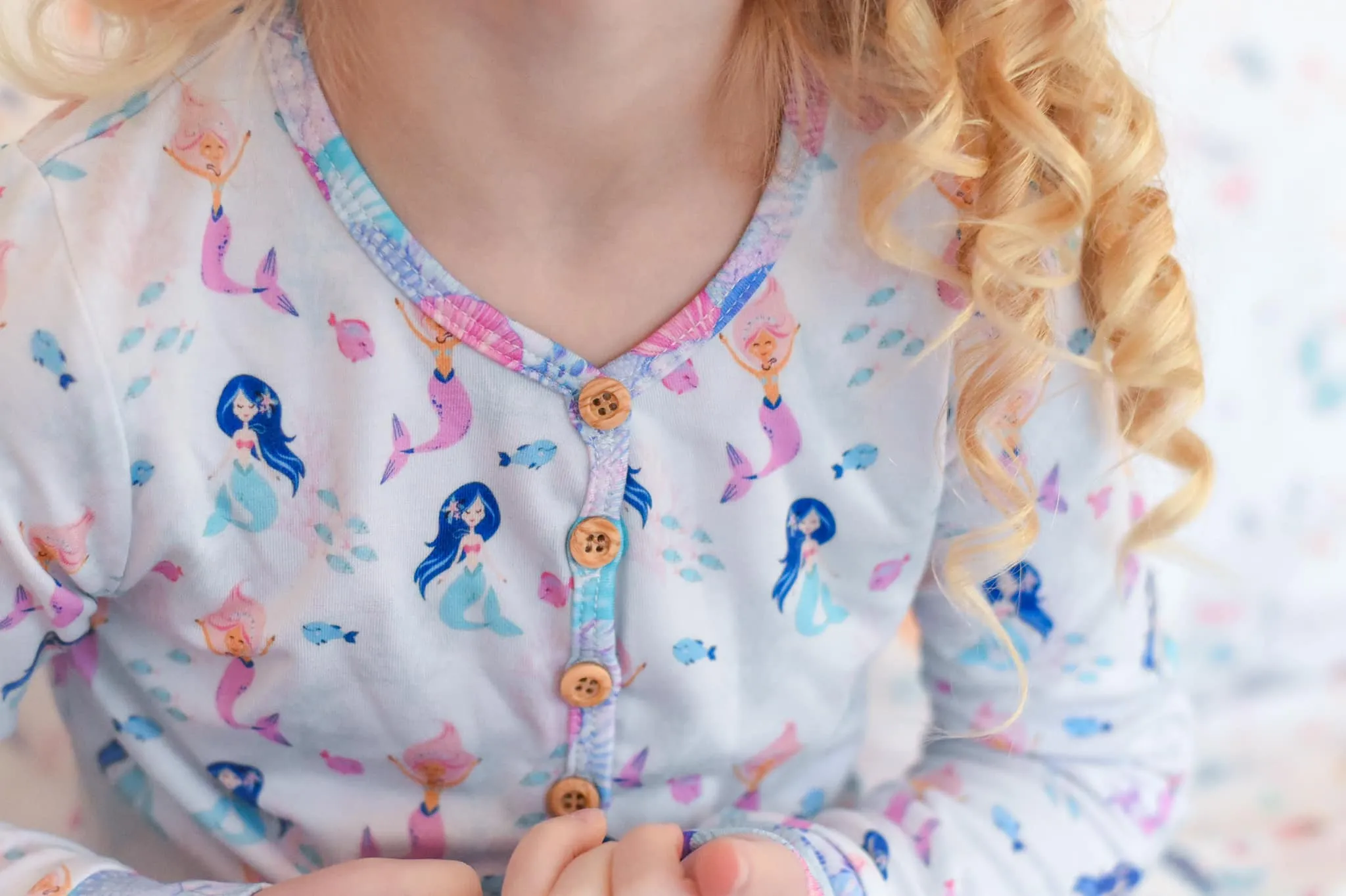 Bamboo Viscose Mermaid Lounge Set