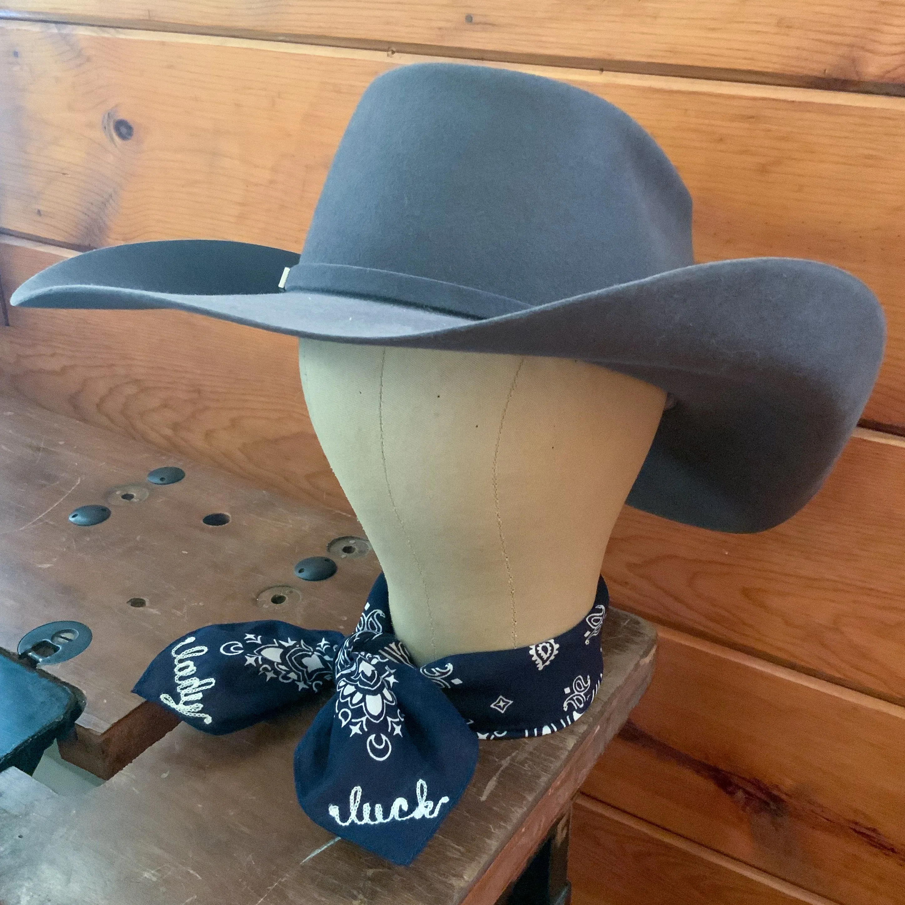 Bandana - Navy - Knotted 2 Words
