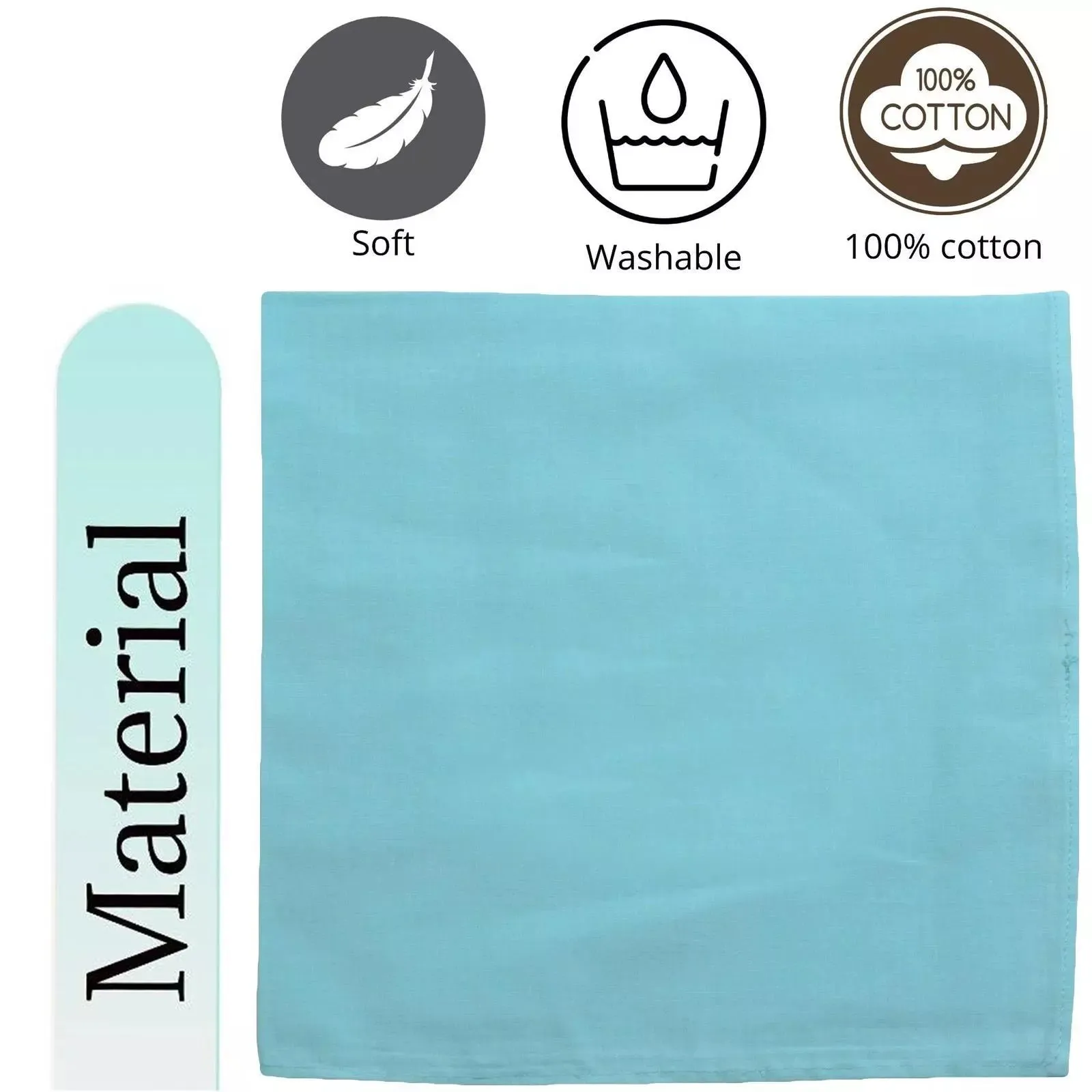 Bandanna Cotton Head Band Neck Scarf Face Mask