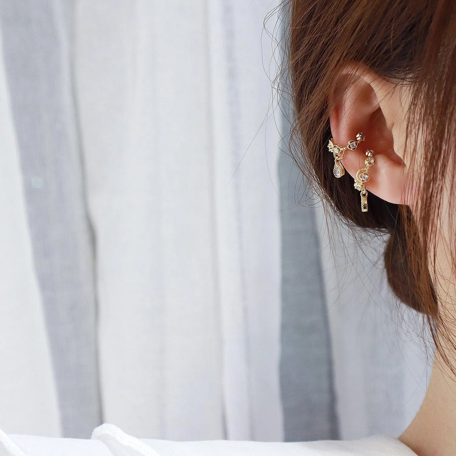 Baroque Ear Cuffs