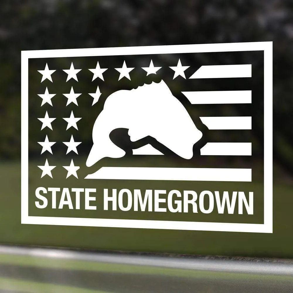 Bass Flag Decal