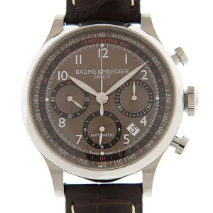 Baume et Mercier CAPELAND Brown Dial Unisex Watch M0A10043