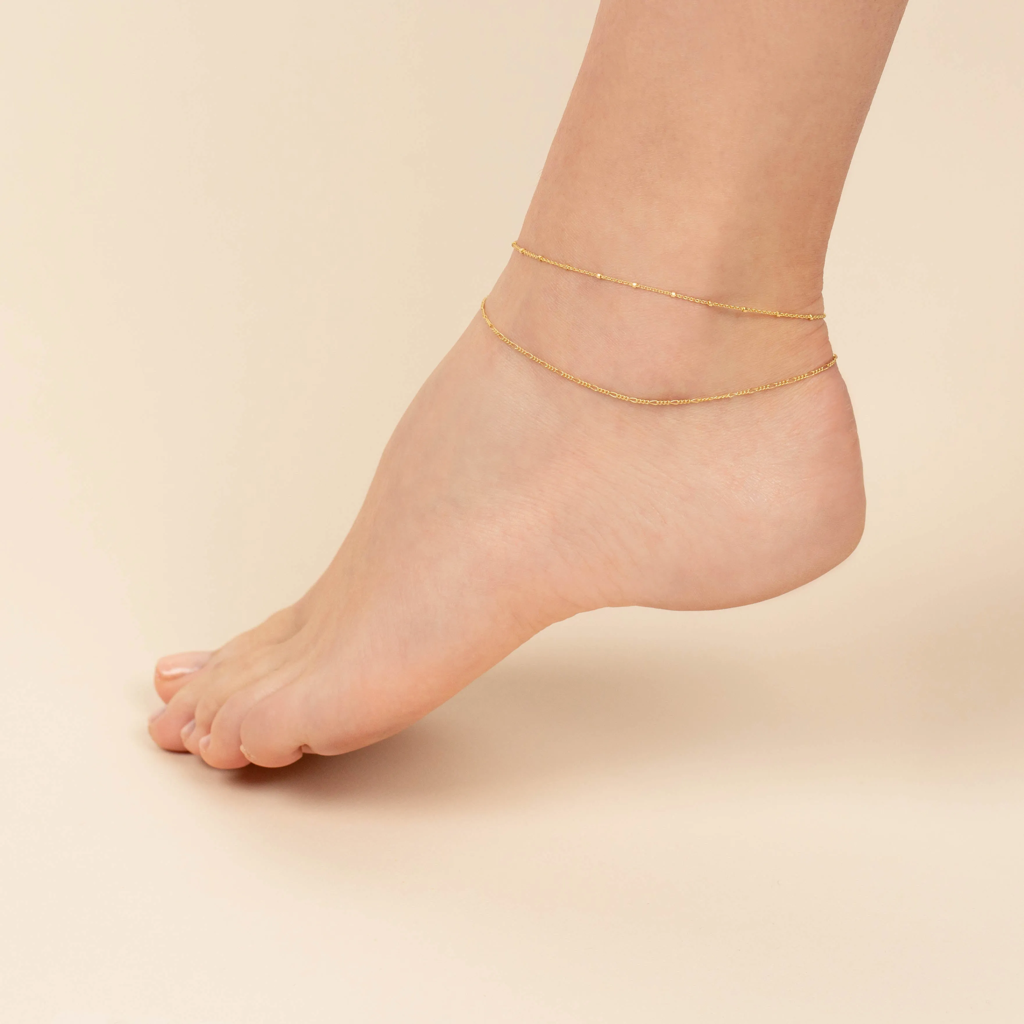 Beaded Chain Anklet