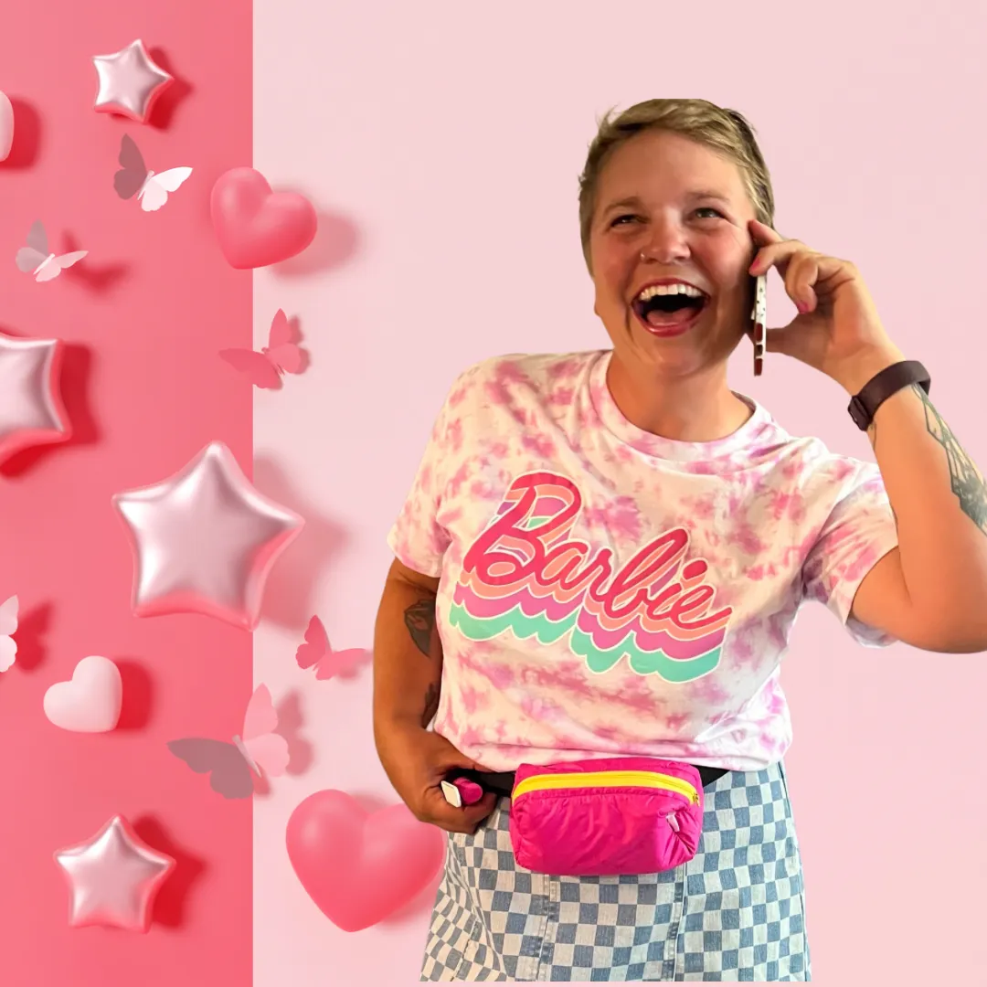 Belt Bag, Neon Pink