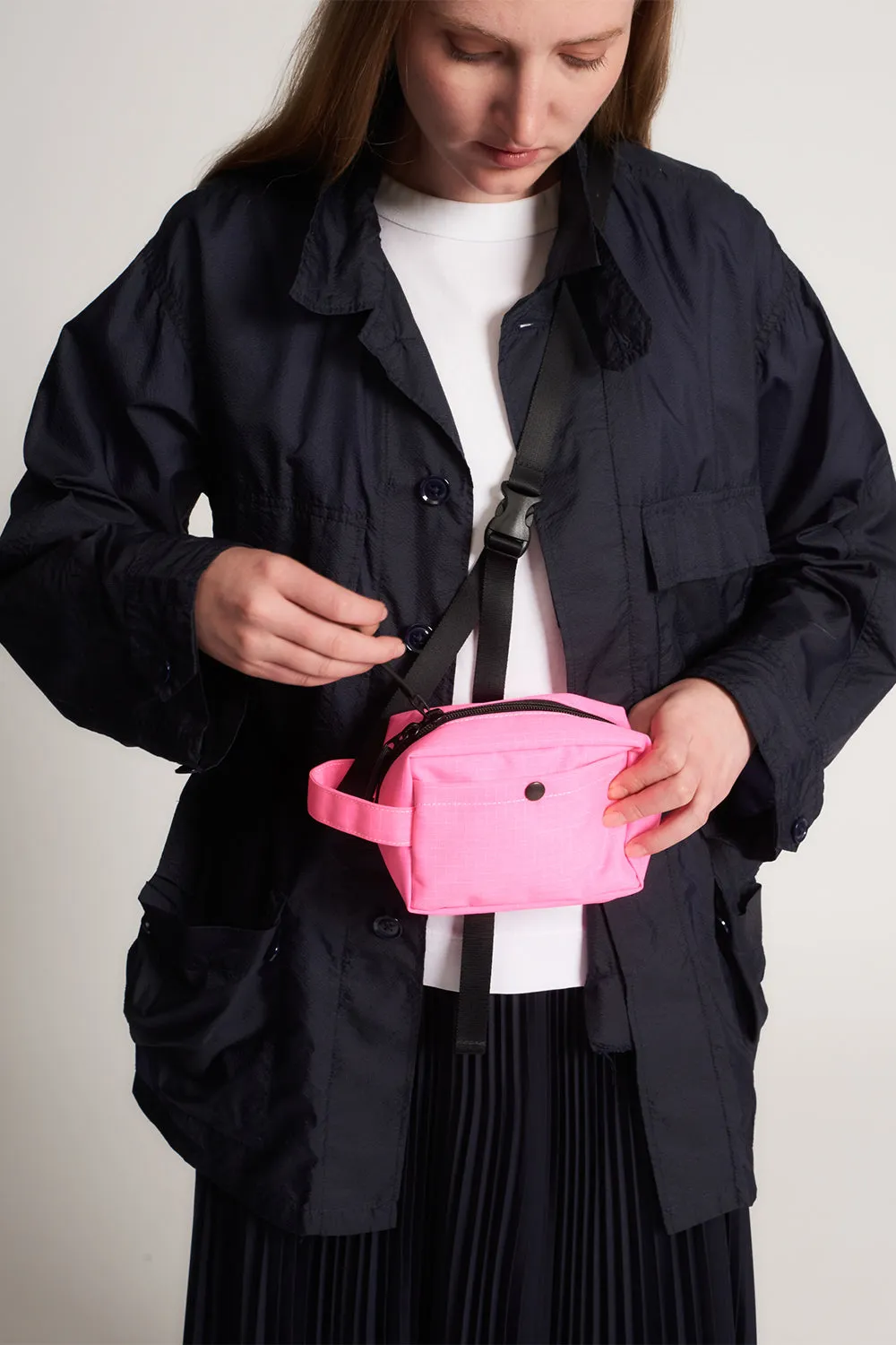 Belt Pouch Mini, Spider Pink