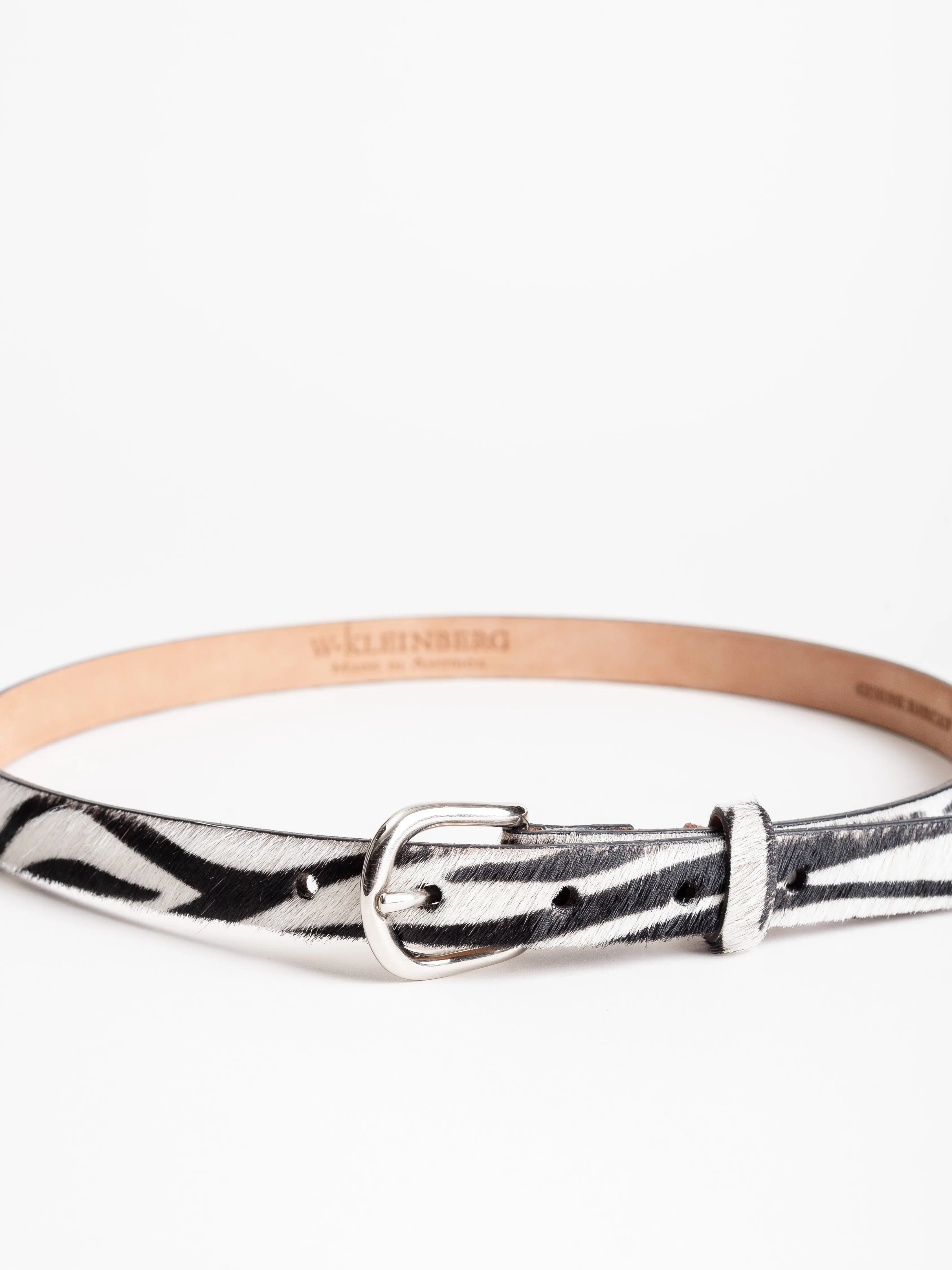 belt - zebra