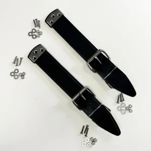 BET/B - 356 GT Style Leather Front Hood Straps Kit