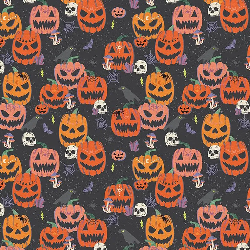 Bibby Bubby Bandana - Halloween Jack-o-Lanterns
