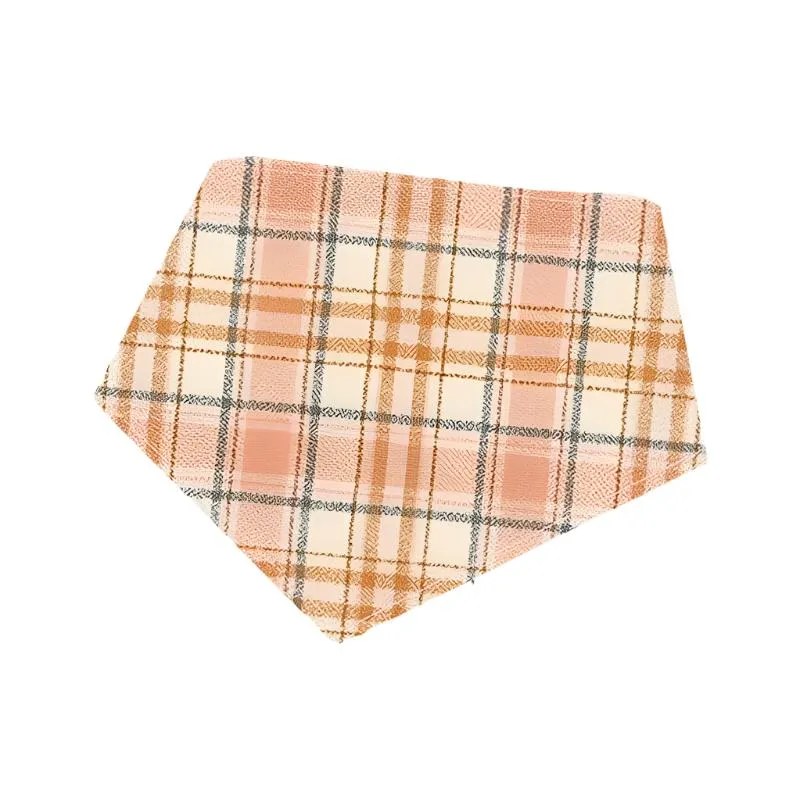 Bibby Bubby Flannel Bandana - Pastel Plaid Tartan