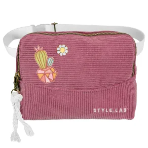 Billie Corduroy Belt Bag Rose