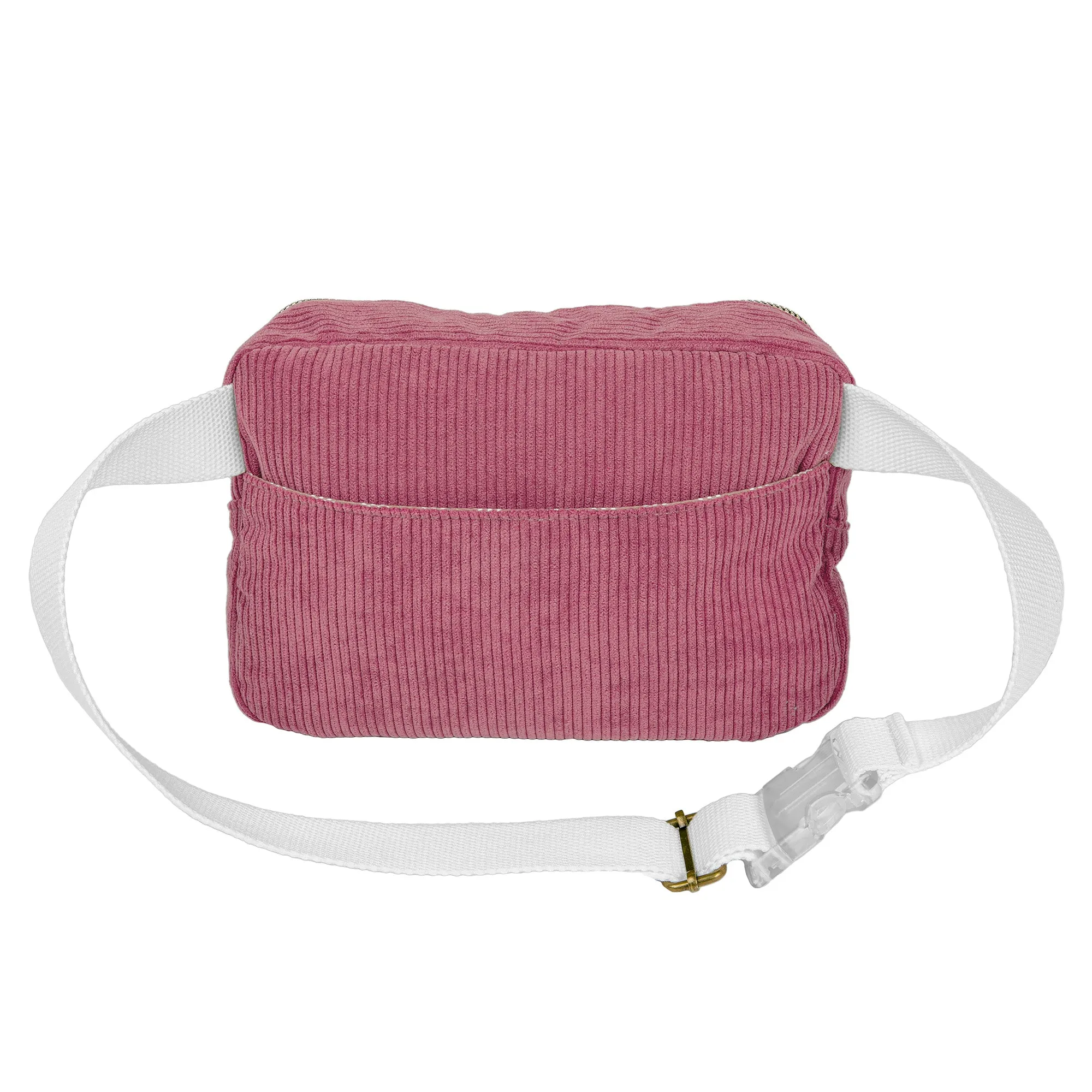 Billie Corduroy Belt Bag Rose
