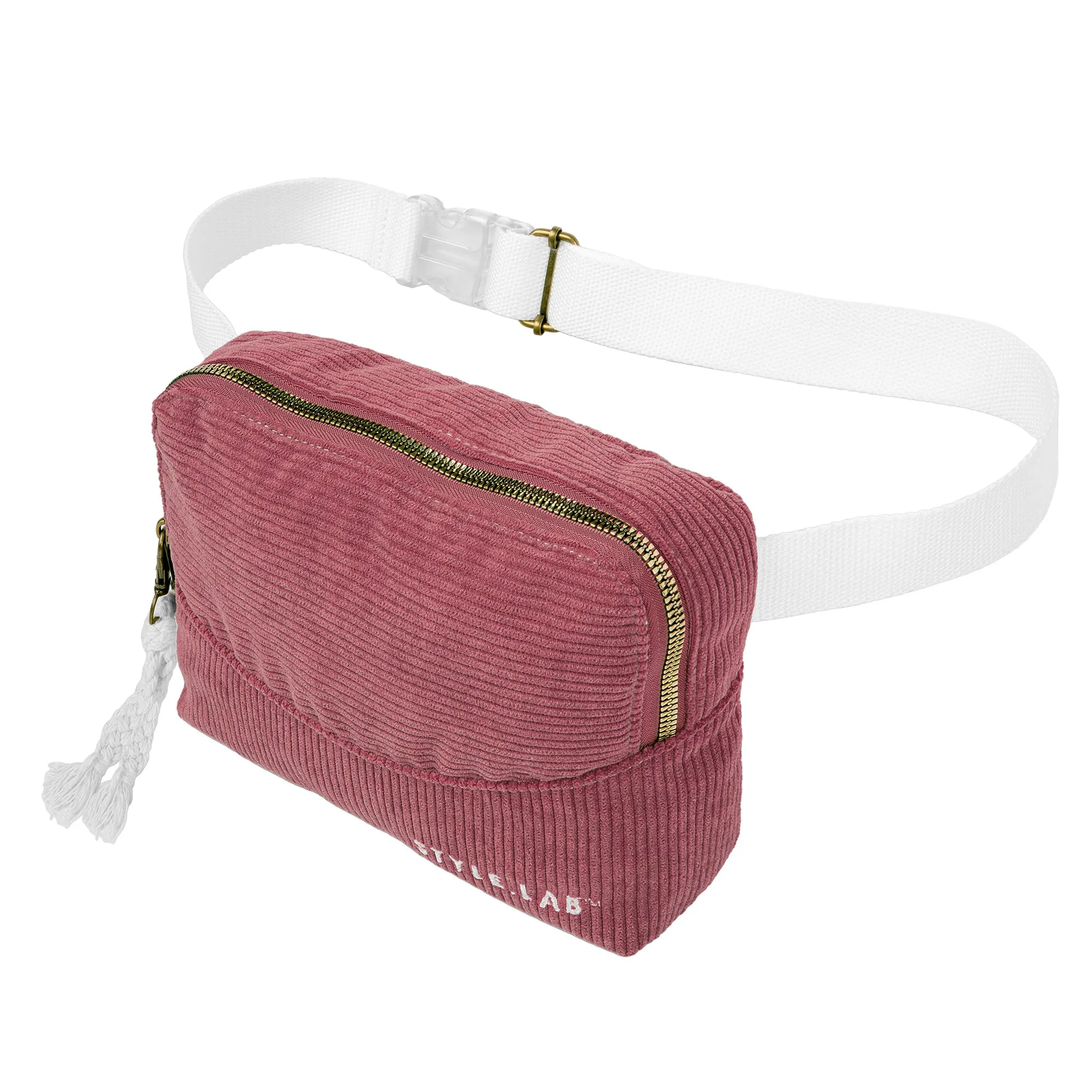 Billie Corduroy Belt Bag Rose