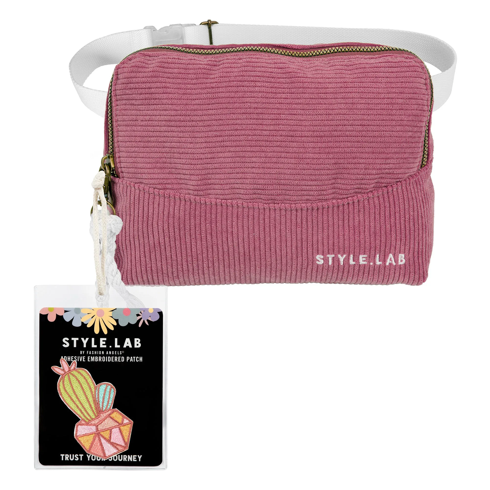 Billie Corduroy Belt Bag Rose