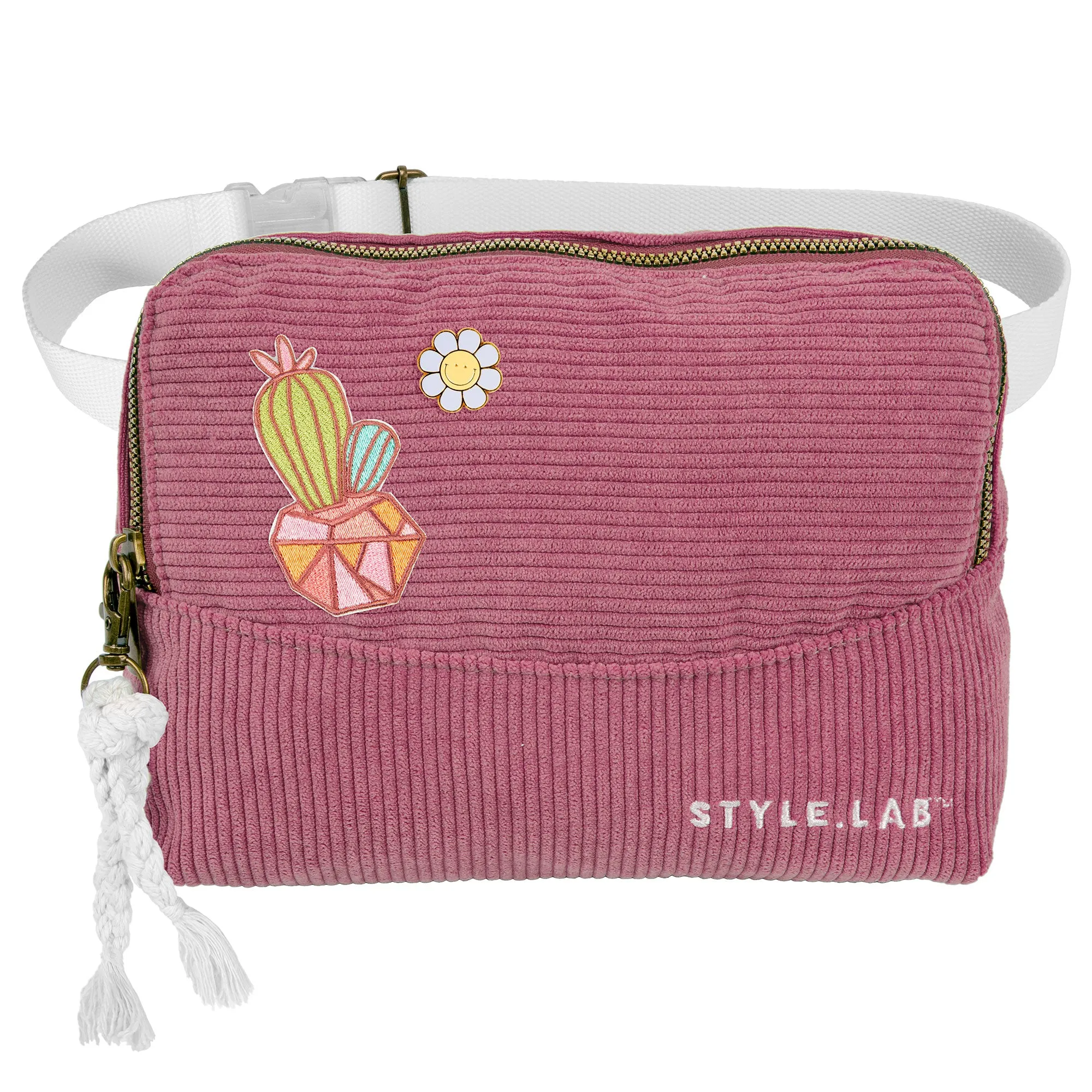 Billie Corduroy Belt Bag Rose