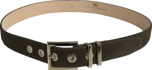 black & brown Brown Naomi Leather Belt W32