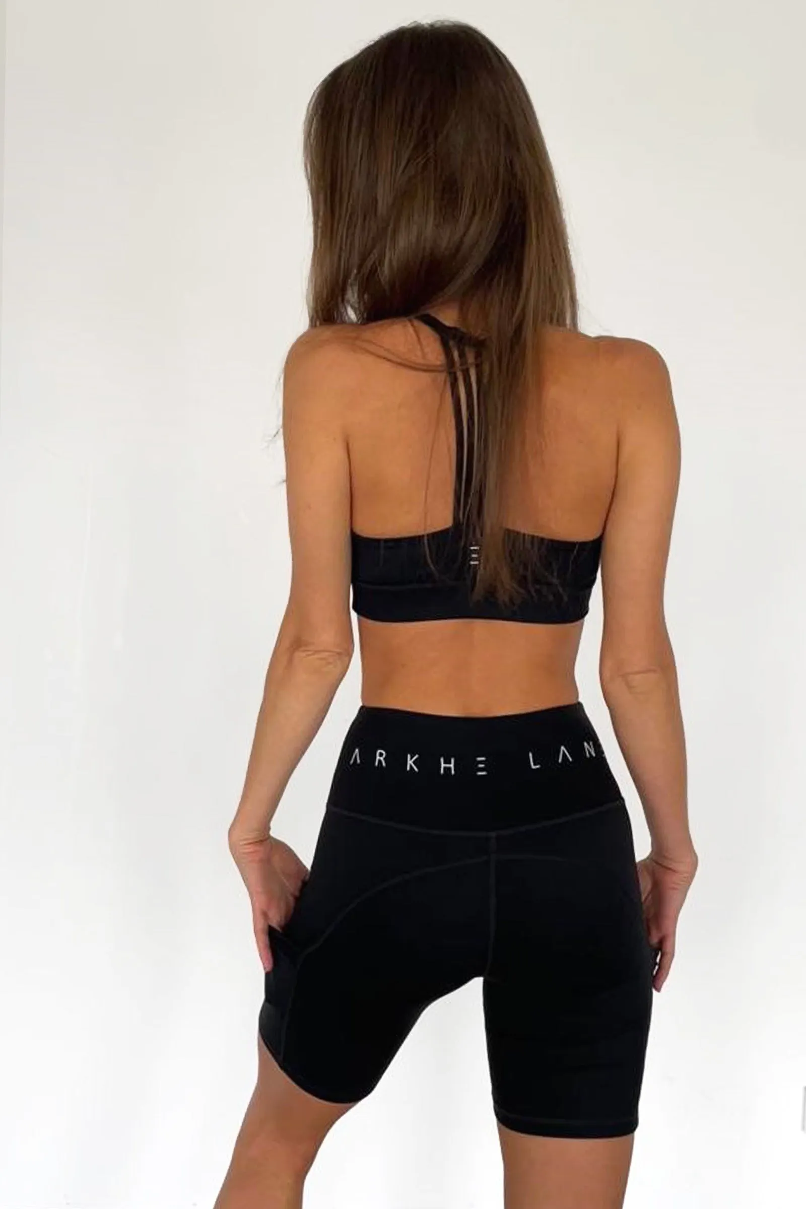 Black Anna Crop Top 2.0