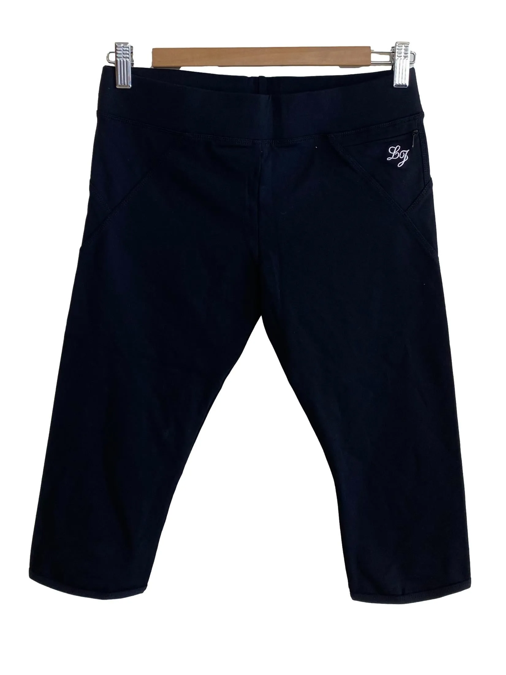 Black Half Length Shorts