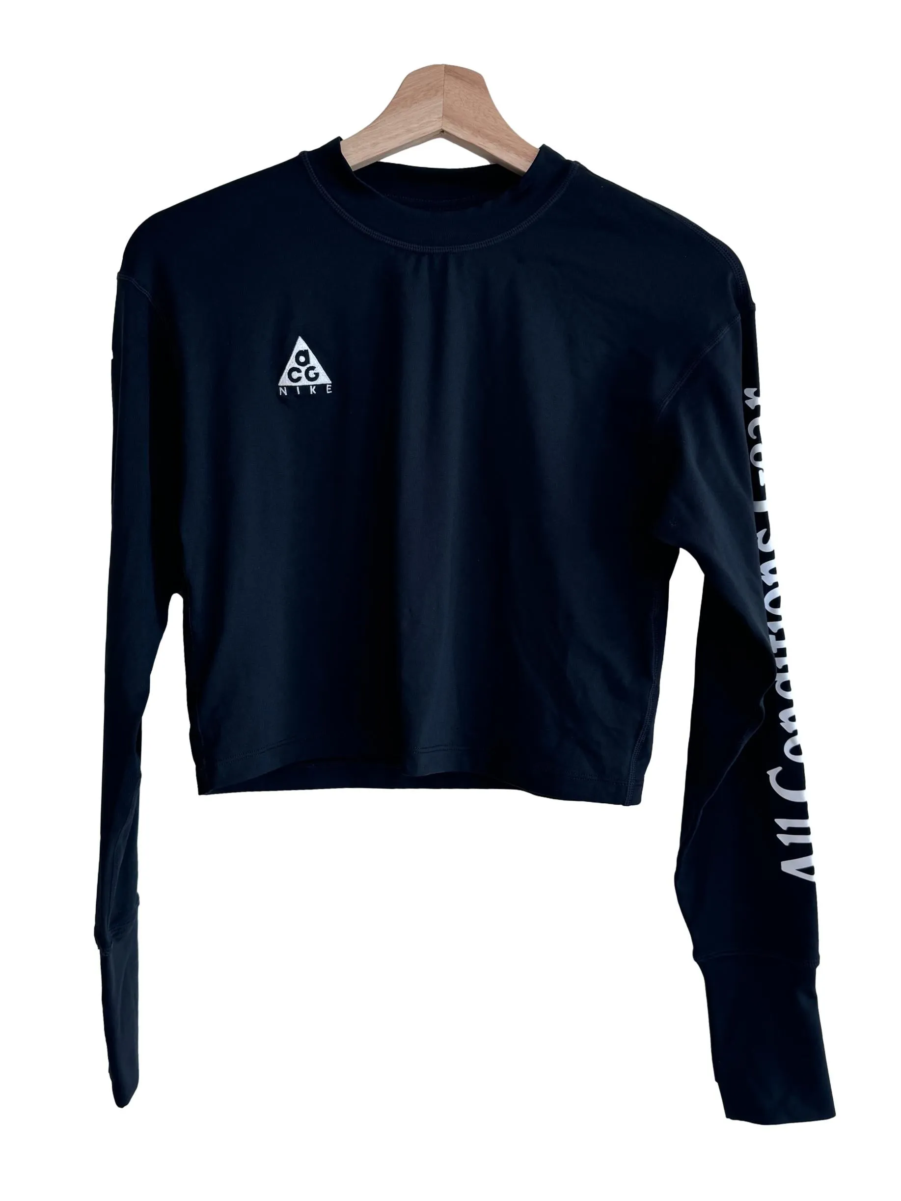 Black Long Sleeved Top