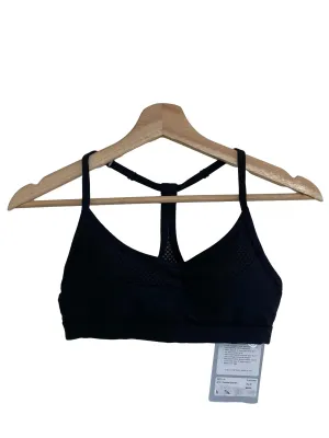 Black Mesh Sport Bras