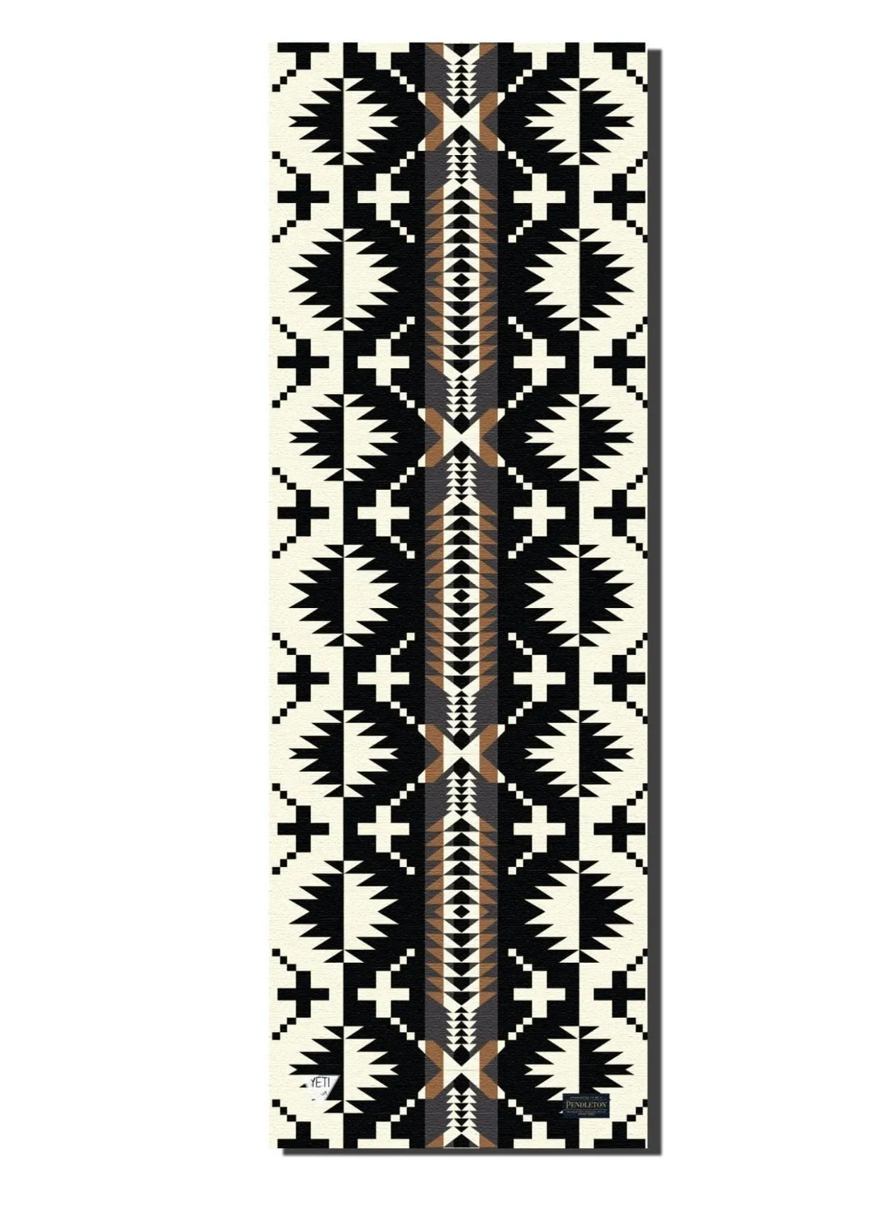 Black Pendleton Yoga Mat