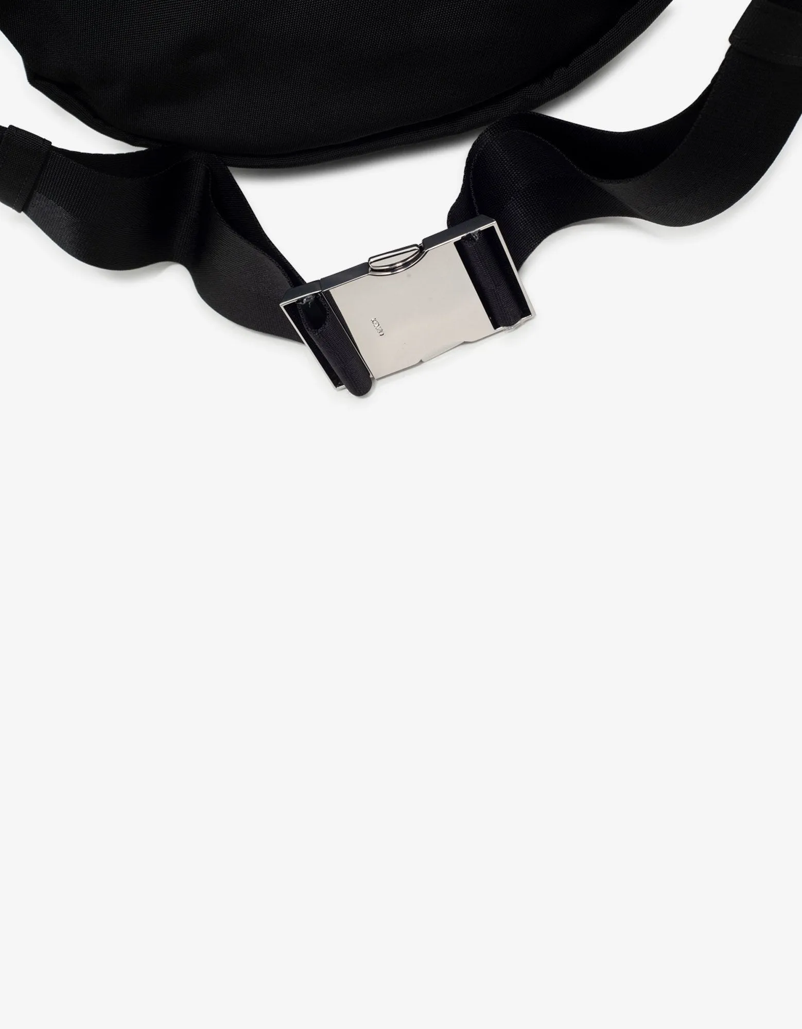 Black Tiger Embroidery Waist Bag