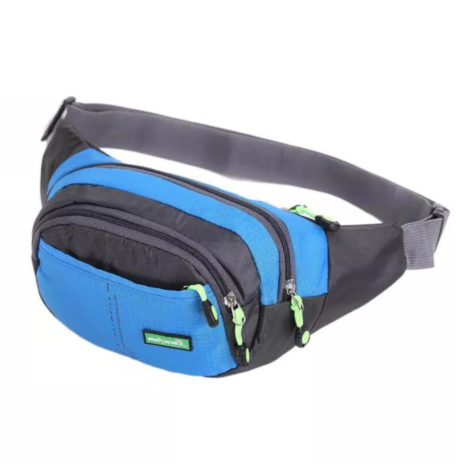 Blue Camping Sport Hiking Unisex Waterproof Running Belt Waist Pouch