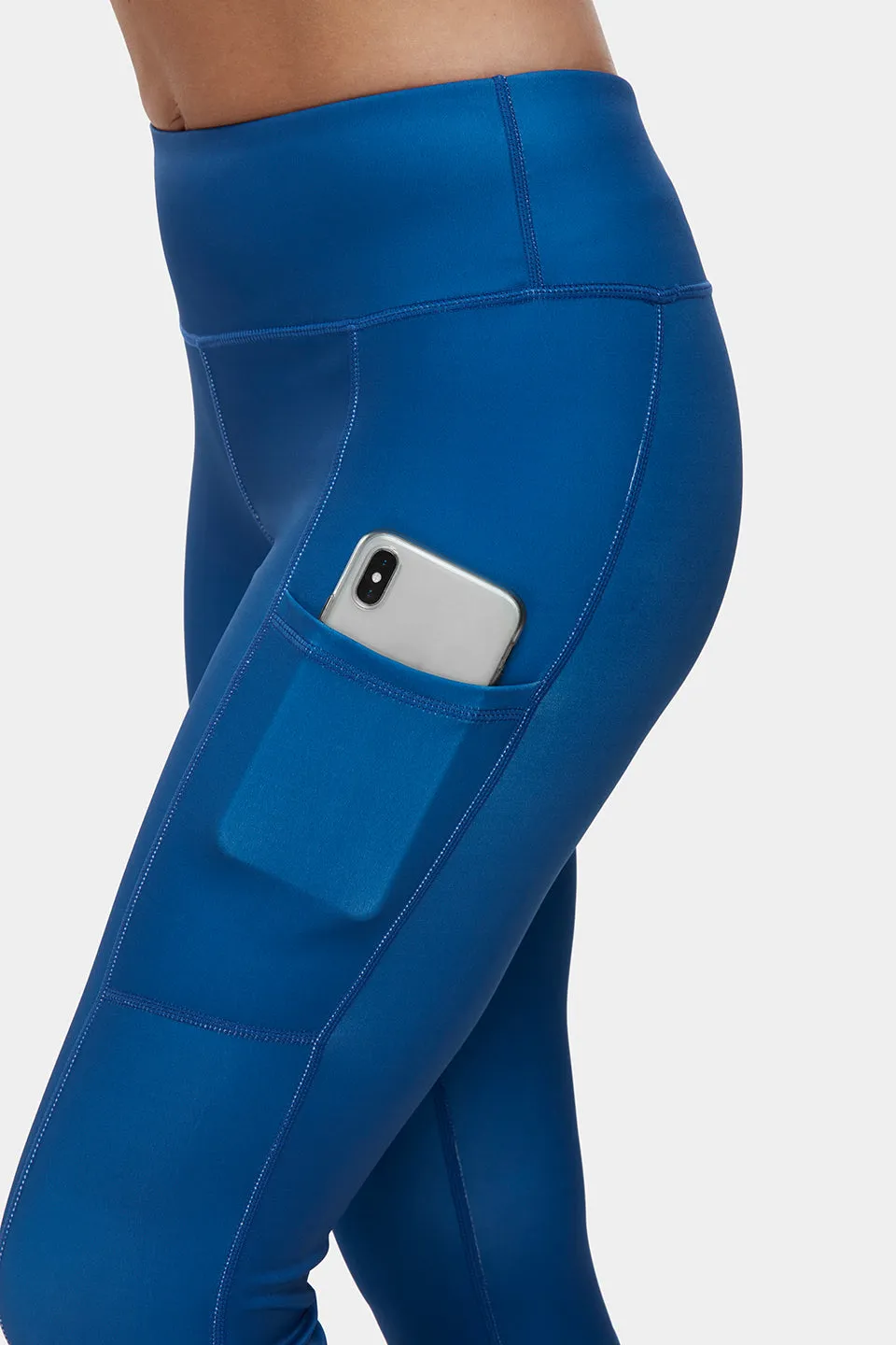 Blue Gym Leggings