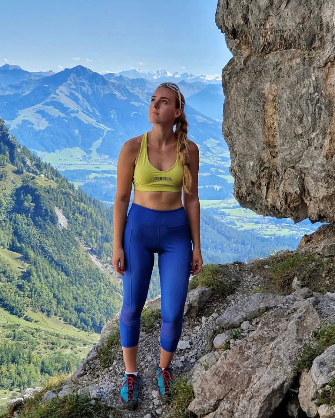 Blue Gym Leggings