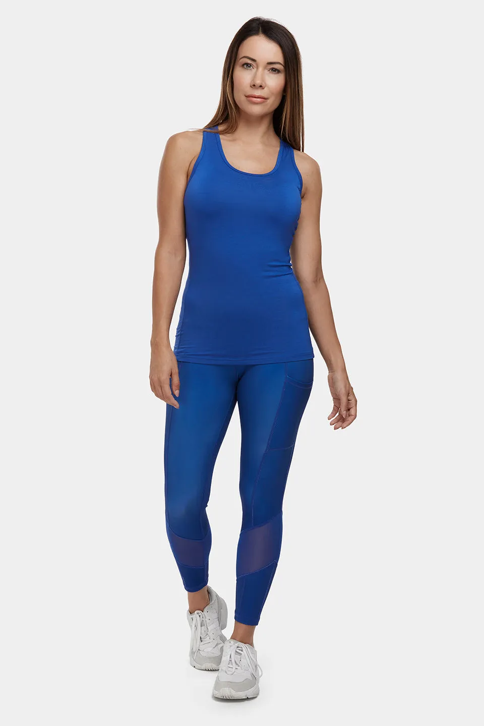 Blue Gym Leggings