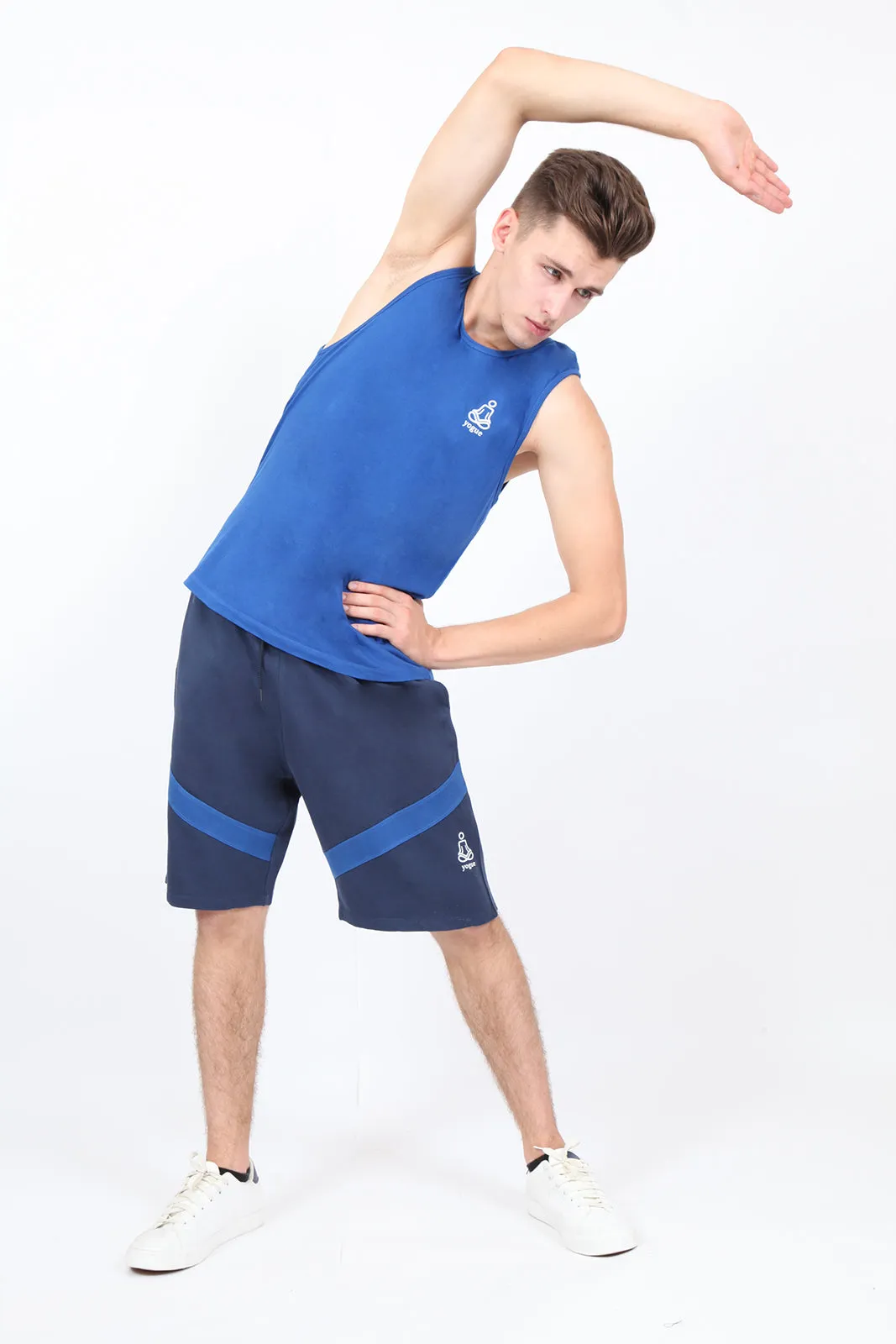 Blue Long Shorts