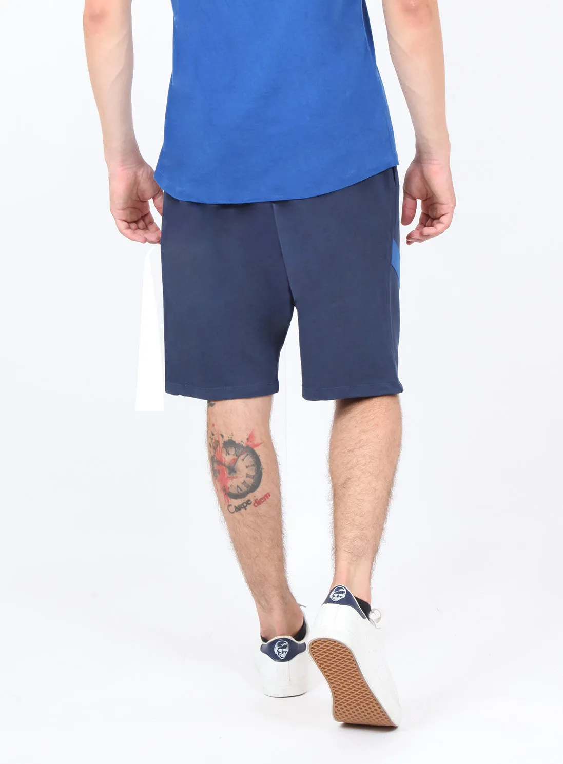 Blue Long Shorts
