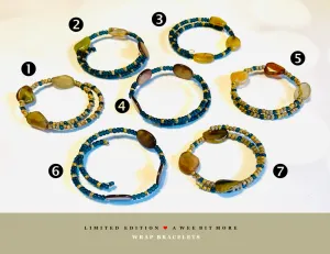 Boho Wrap Bracelet | Adjustable Handmade Jewelry for Couples