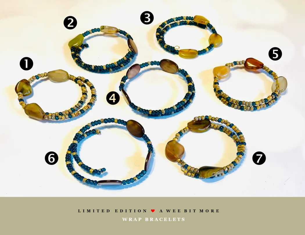 Boho Wrap Bracelet | Adjustable Handmade Jewelry for Couples