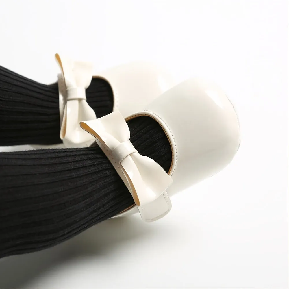 Bow Mary Jane Flats for Baby Girls
