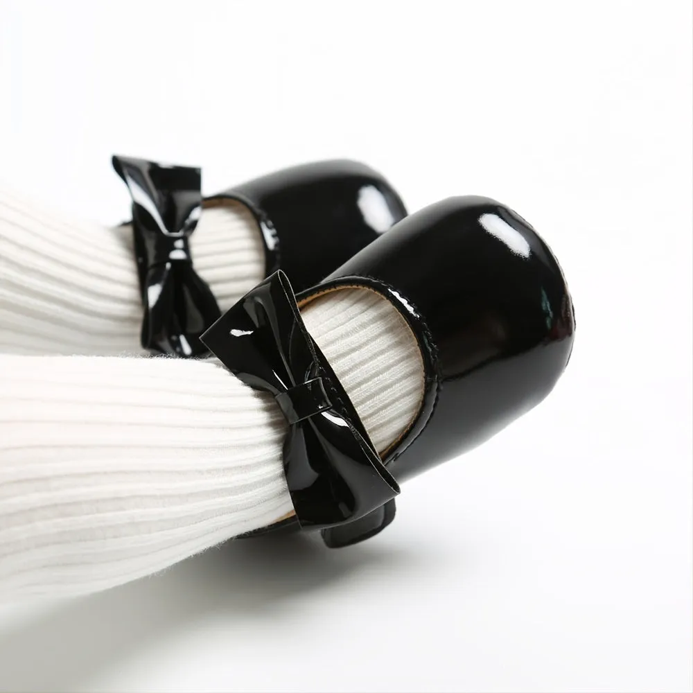 Bow Mary Jane Flats for Baby Girls