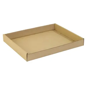 Box Corrugated Base Tray - 12" x 17 x 1/2" - 24 Pack