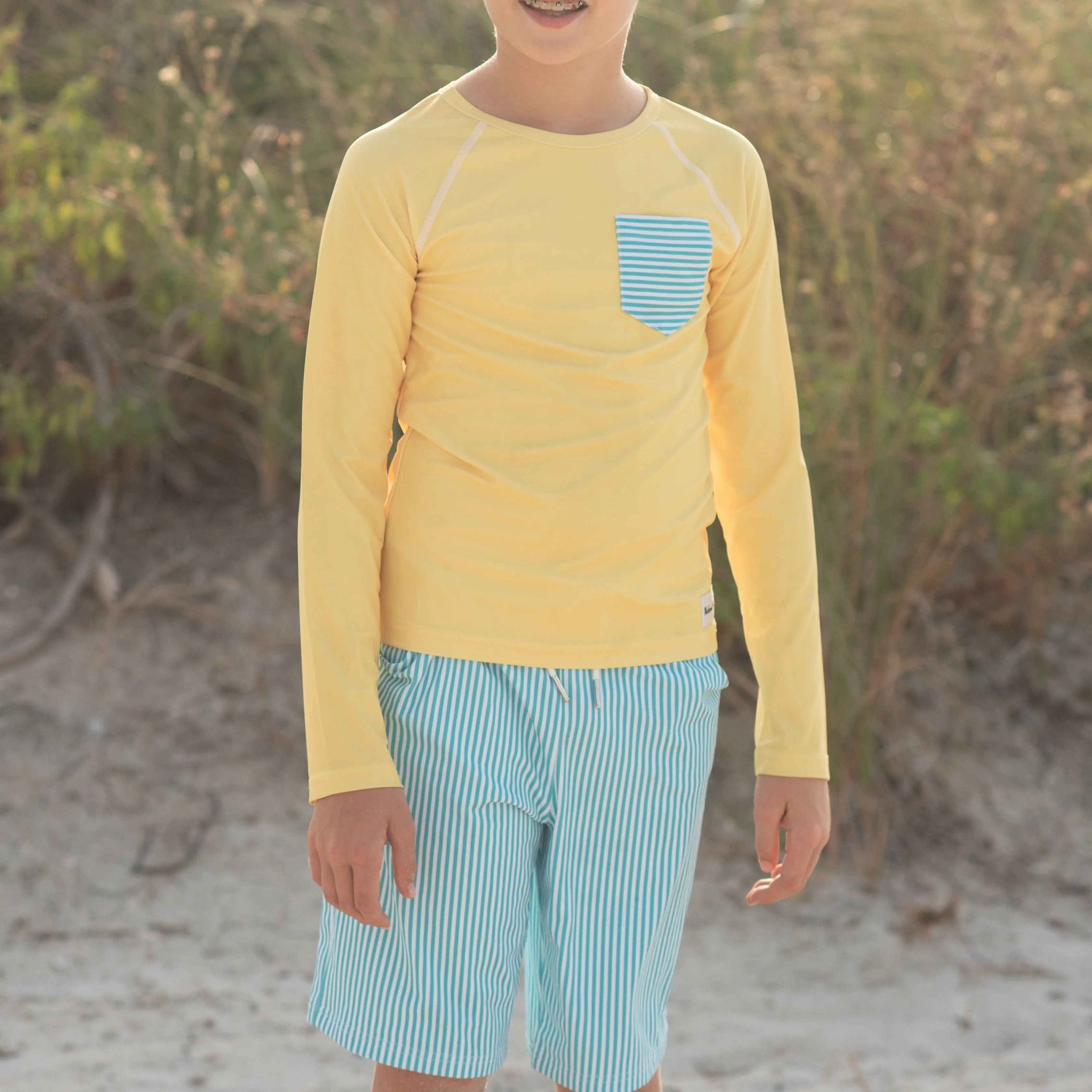 Boys Rashguard- Florida Coast Sunset Collection