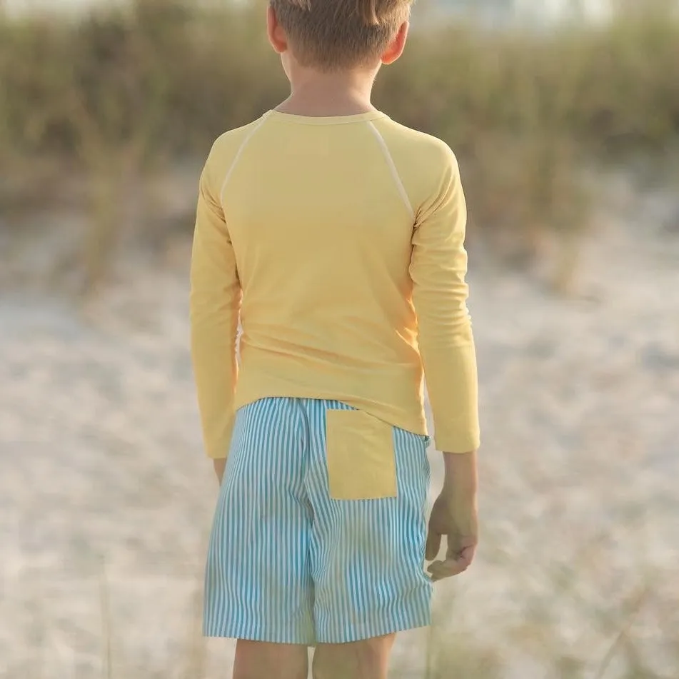 Boys Rashguard- Florida Coast Sunset Collection