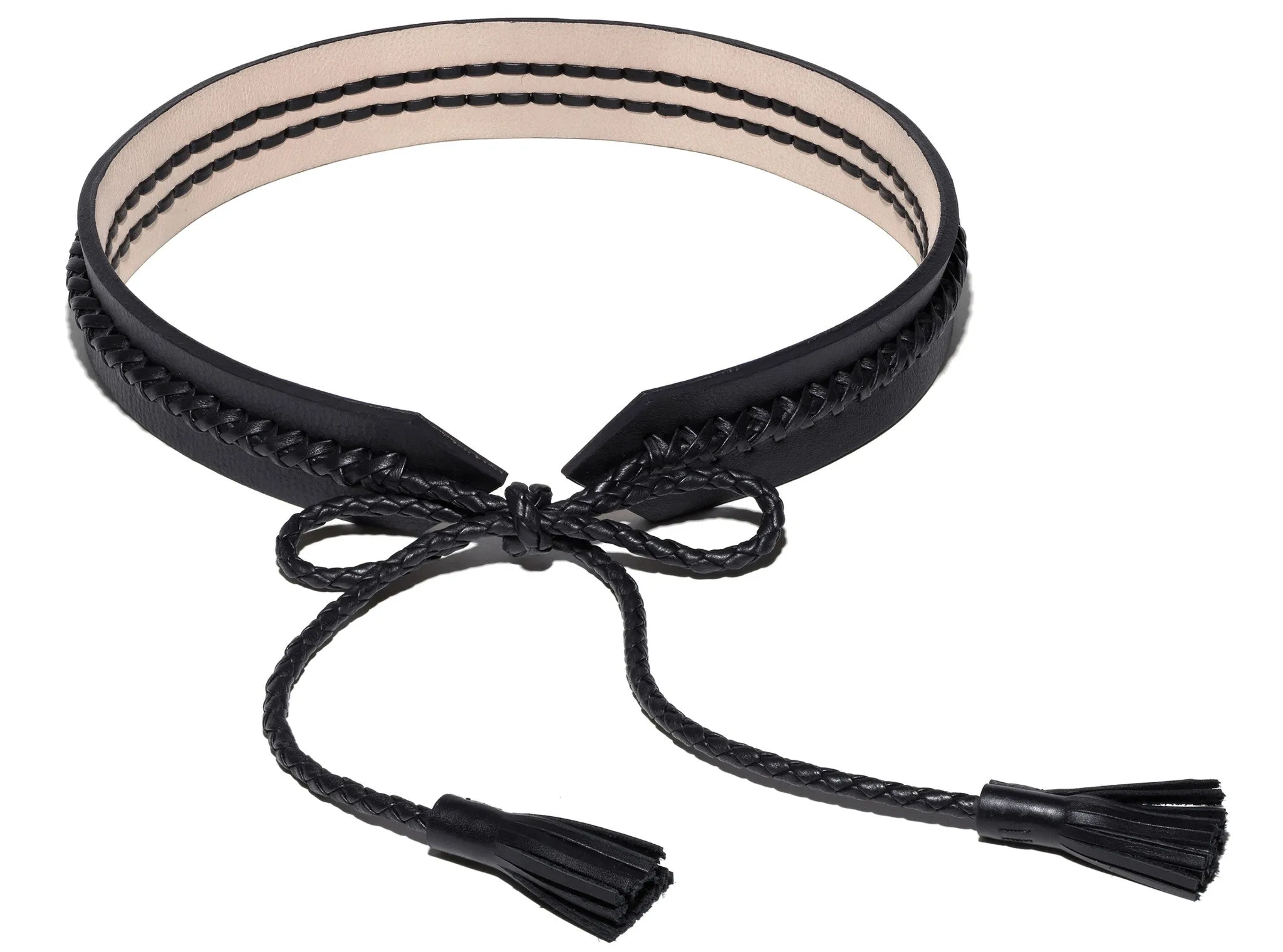Braided Leather Belt