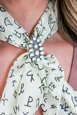 Branded Wild Rags - Ivory