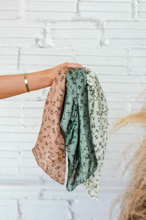 Branded Wild Rags - Sage